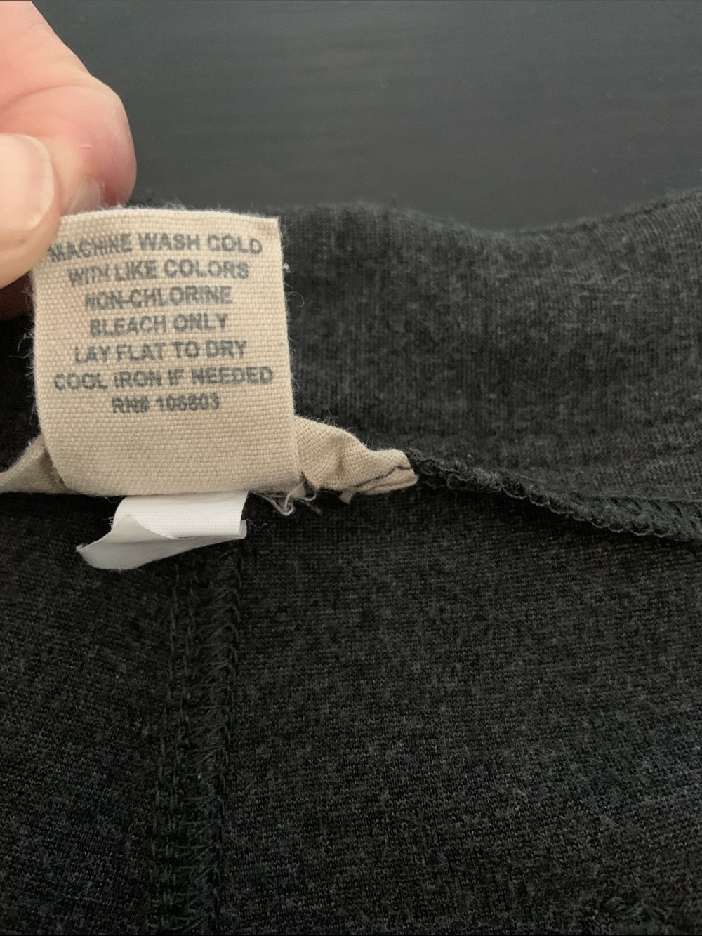 Duluth Trading Company Gray Knit Pants 10x29 - Picture 6 of 6